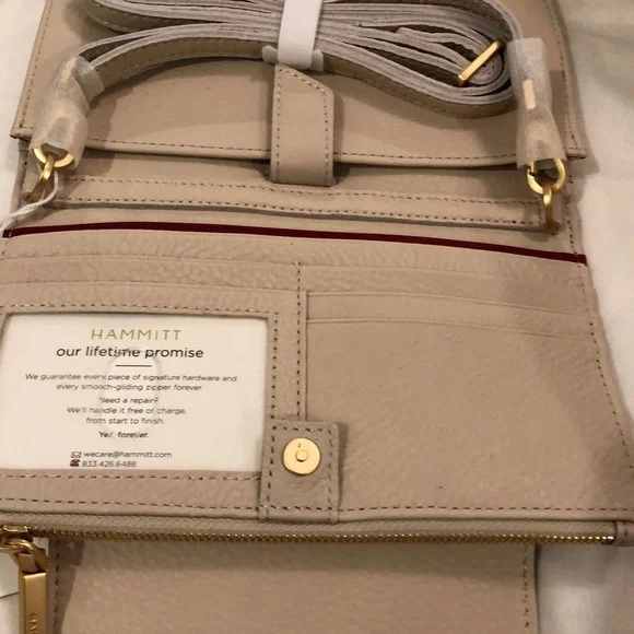 HAMMITT LEVY BENJAMIN CROSSBODY/CLUTCH/SHOULDER in Dandelion Gingham NWT - Picture 7 of 10